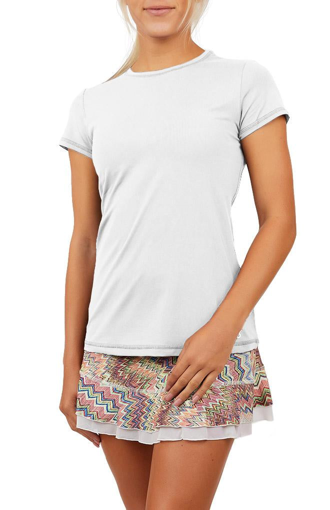 Sofiebella UV Colors Short Sleeve WHT