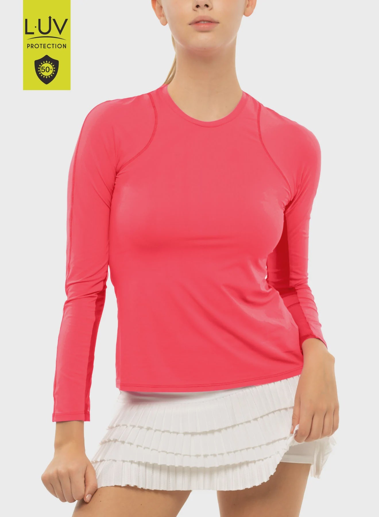 Lucky in Love UV Breeze LS Top - 647