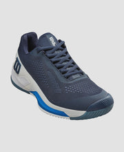Load image into Gallery viewer, Wilson Men's Rush Pro 4.0 Tennis Shoes - Navy Blazer/Lapis Blue