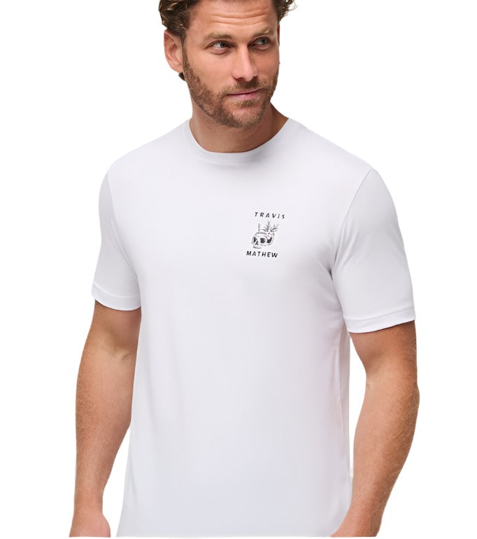 Travis Mathew Men's Pineapple Drinks Tee