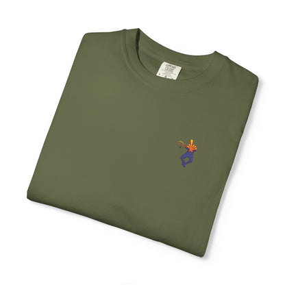 Nathan AZ Embroidery Garment-Dyed T-shirt