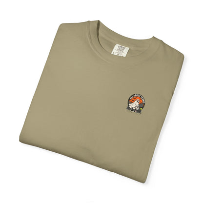 Headband Ghost Halloween Garment-Dyed T-shirt