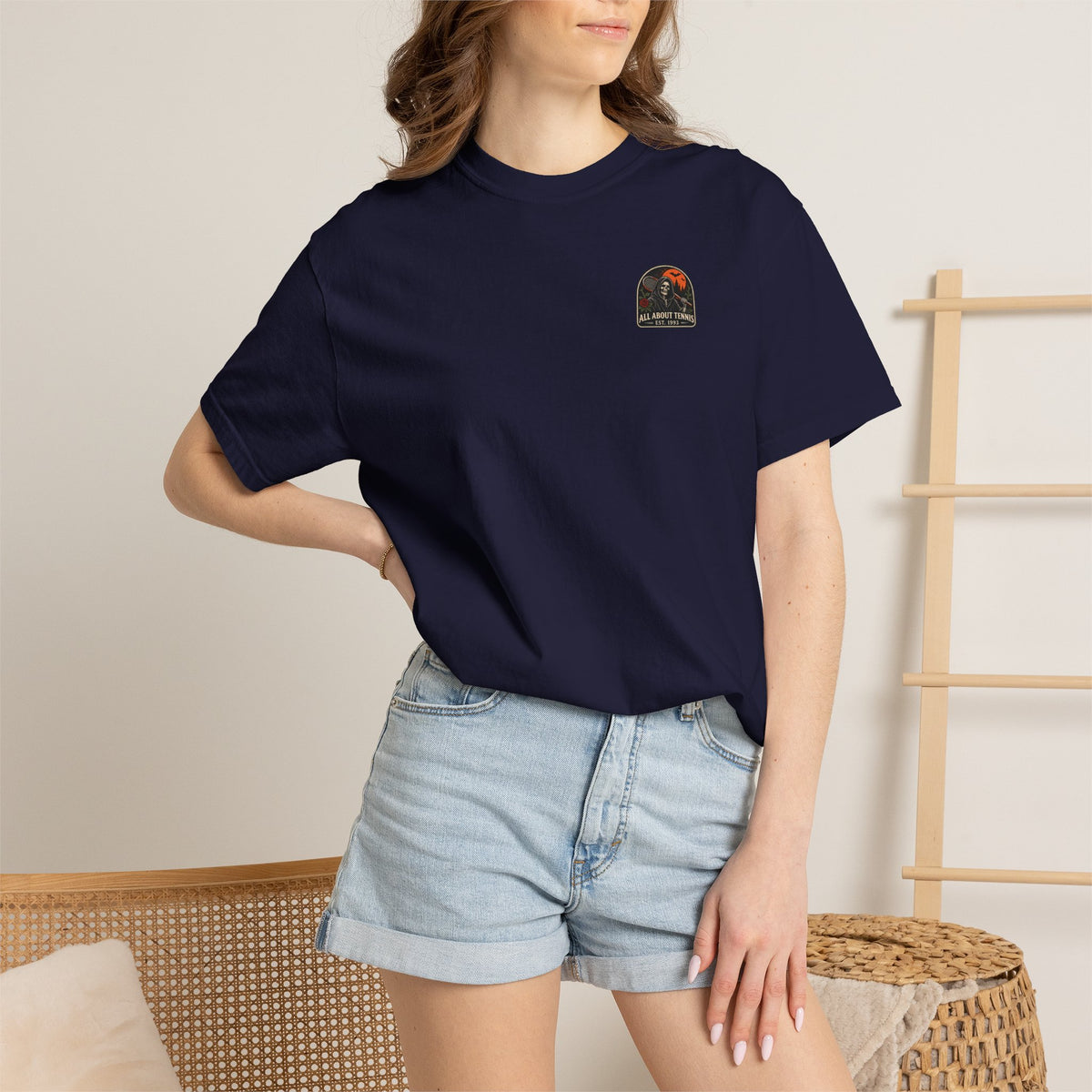 Tennis Yard All About Tennis Halloween Garment-Dyed T-shirt