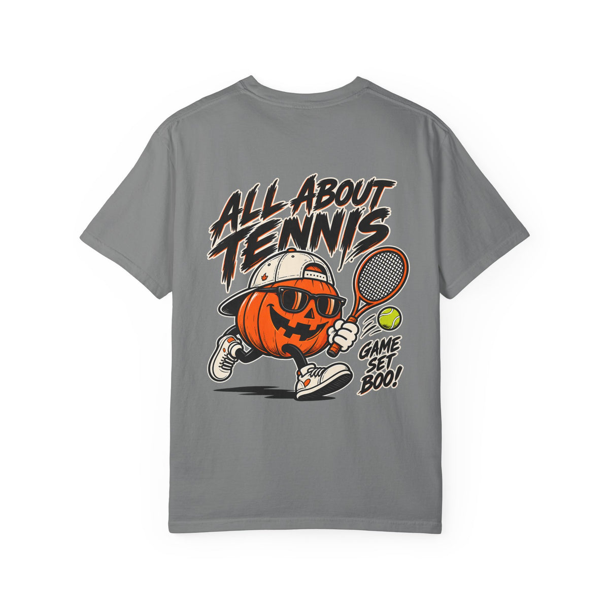 Game Set Boo Halloween Garment-Dyed T-shirt
