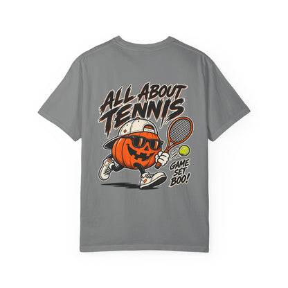 Game Set Boo Halloween Garment-Dyed T-shirt