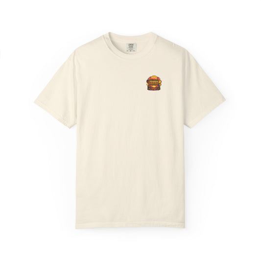 All About Tennis Sunset Garment-Dyed T-shirt