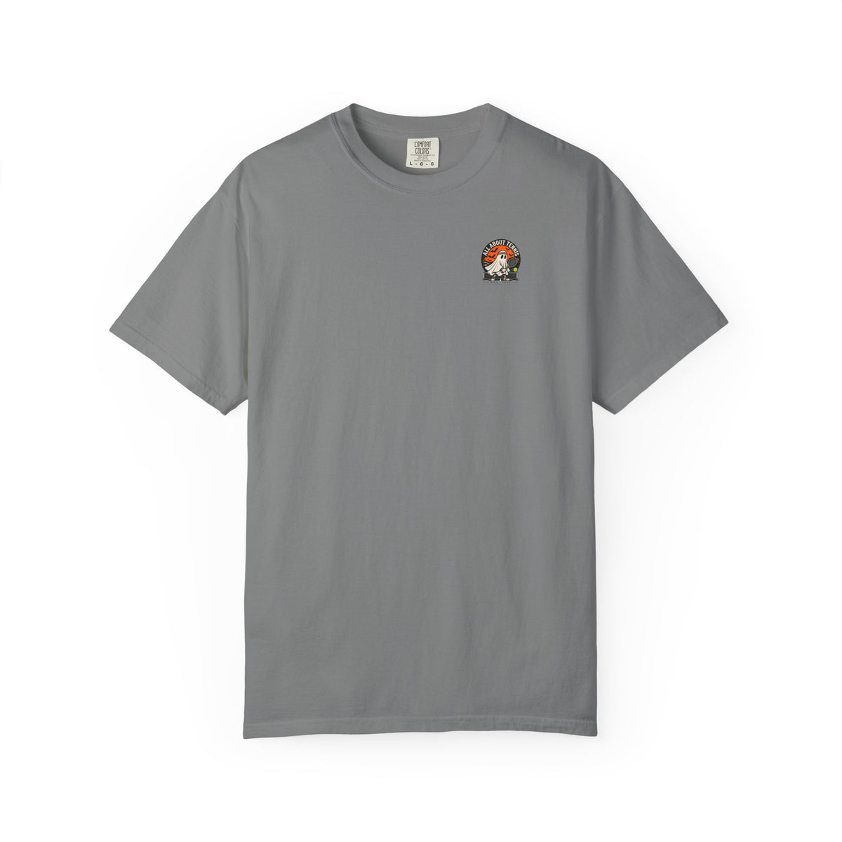Headband Ghost Halloween Garment-Dyed T-shirt