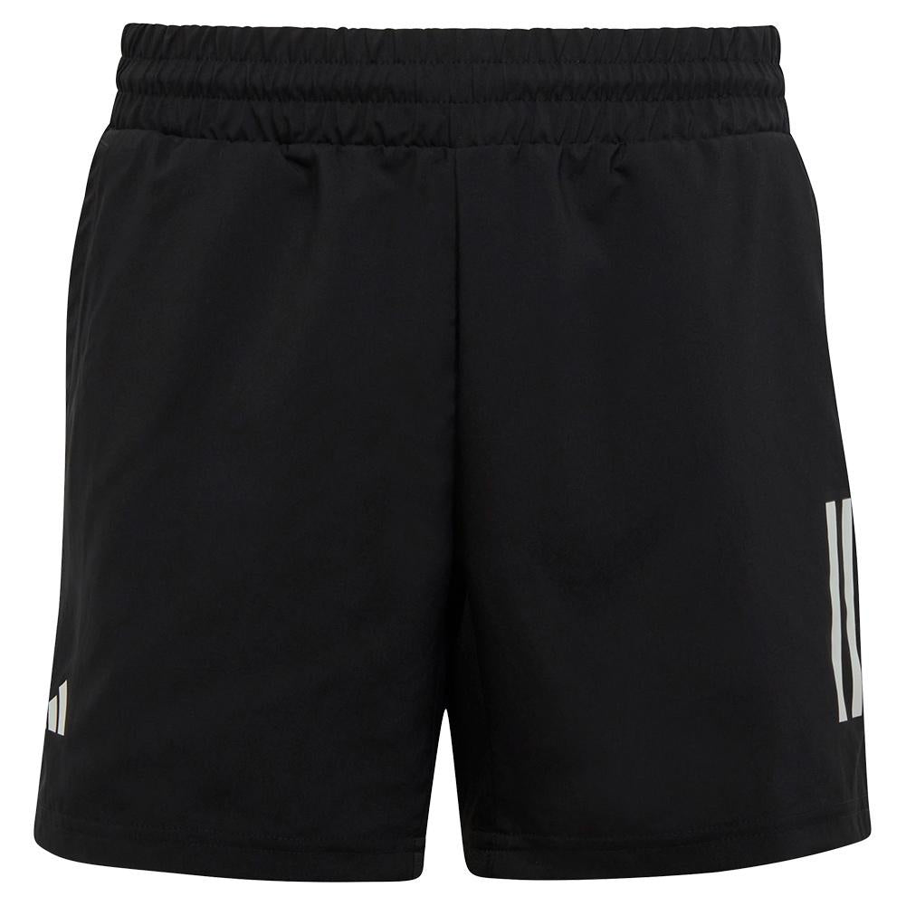 Adidas Boys Club 3-Stripe Tennis Shorts Black - HR4236