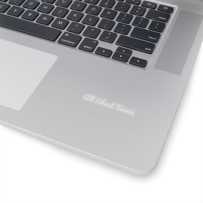 All About Tennis Stickers (White Pacifico)