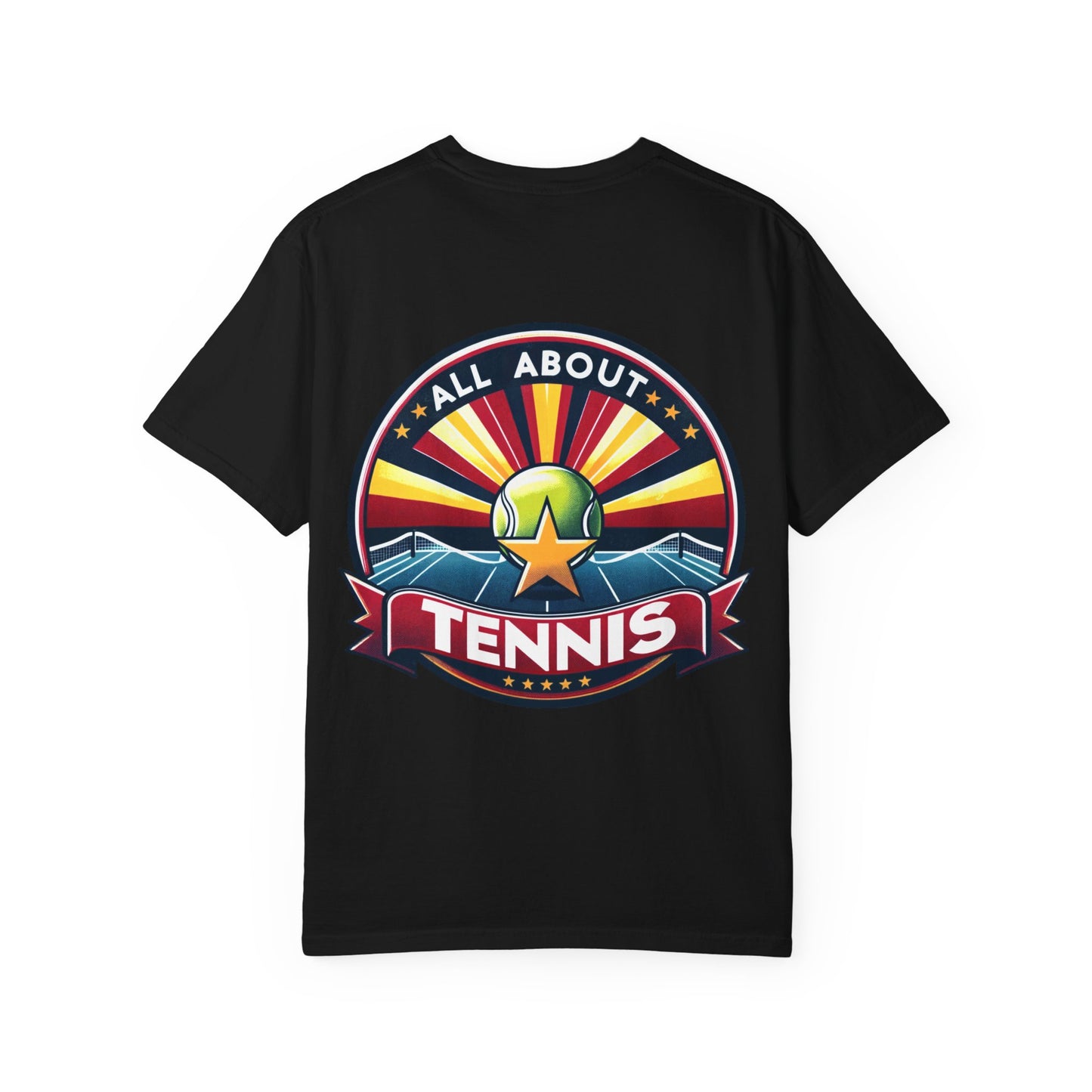 All About Tennis Sunset Logo T-shirt