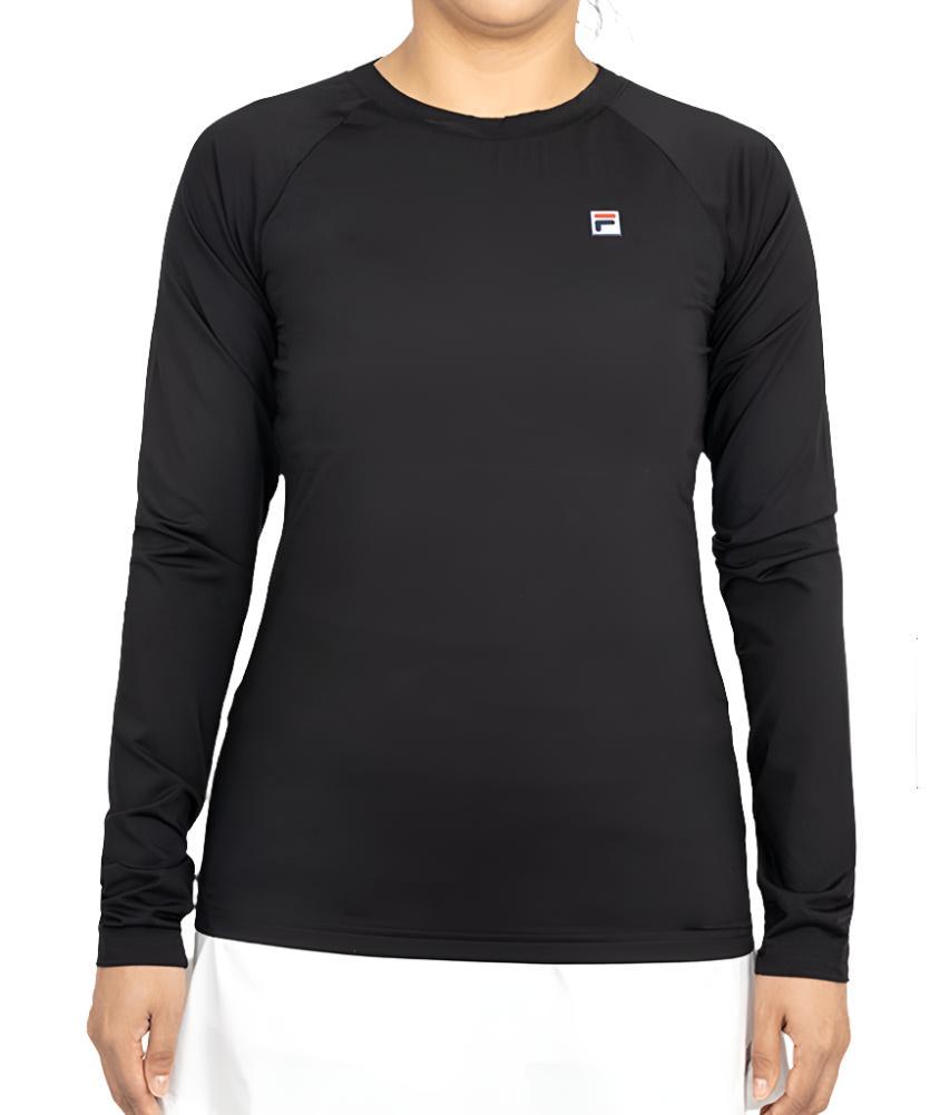 Fila Women's Essential LS UV Blocker - Black