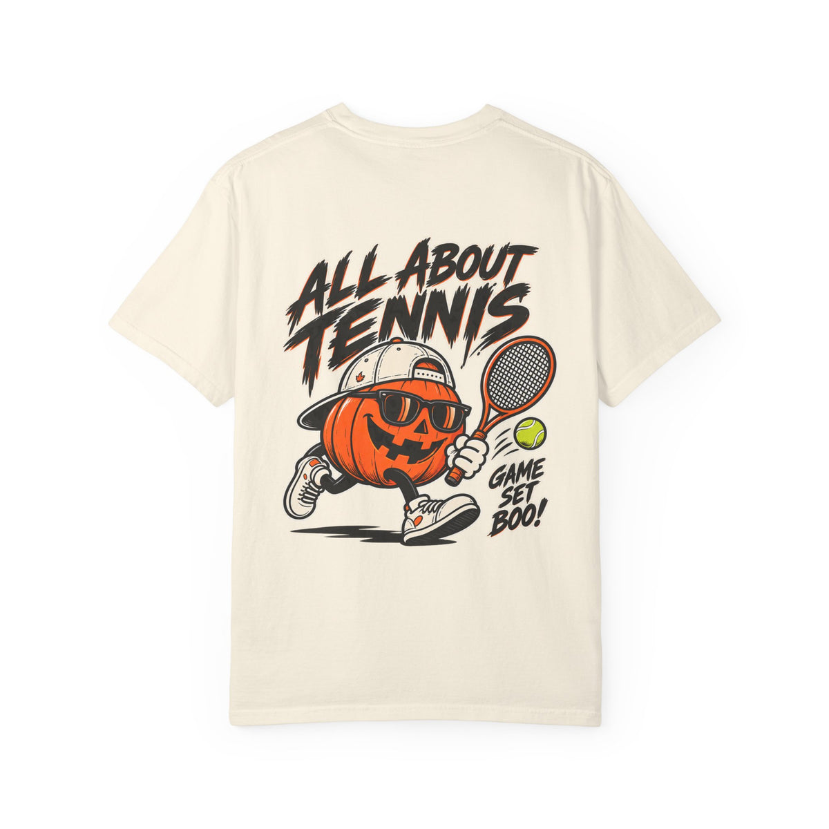 Game Set Boo Halloween Garment-Dyed T-shirt