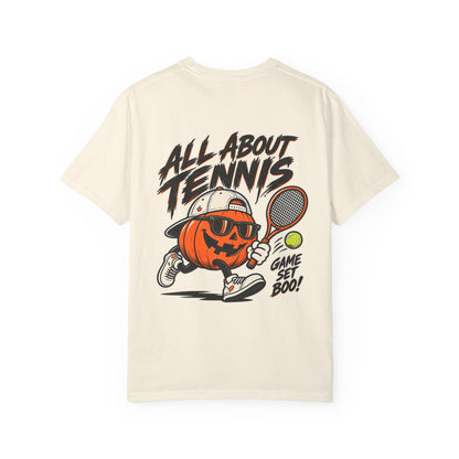 Game Set Boo Halloween Garment-Dyed T-shirt