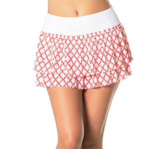 Lucky In Love Women's Classic Grid Skirt