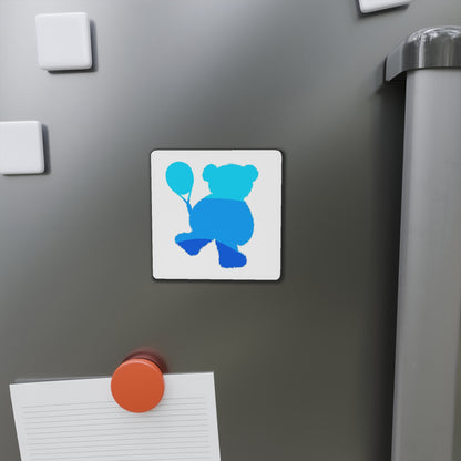 Tennis Teddy Bear - Die-Cut Magnets