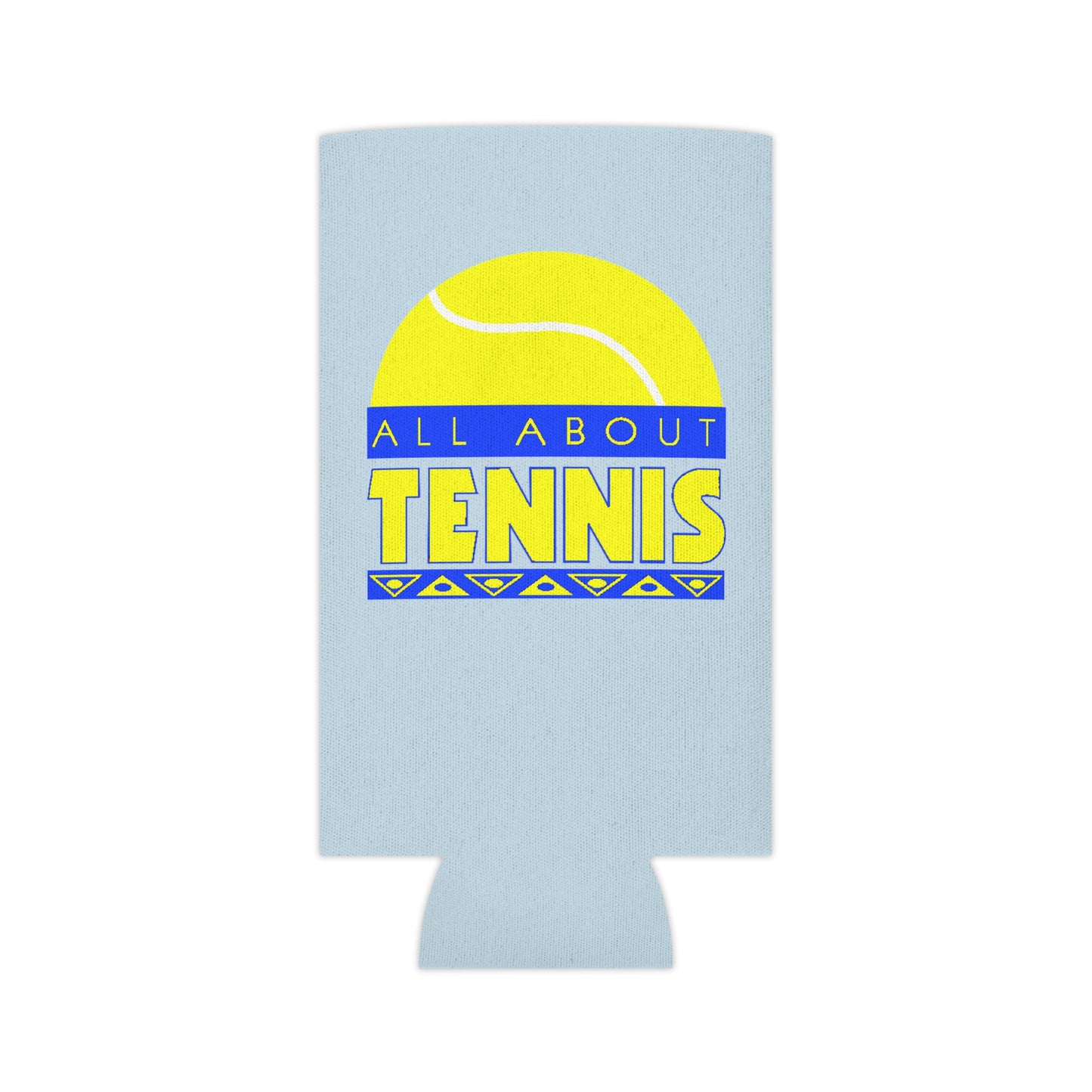 Tennis Dad Can Cooler (Blue)