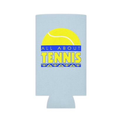 Tennis Dad Can Cooler (Blue)