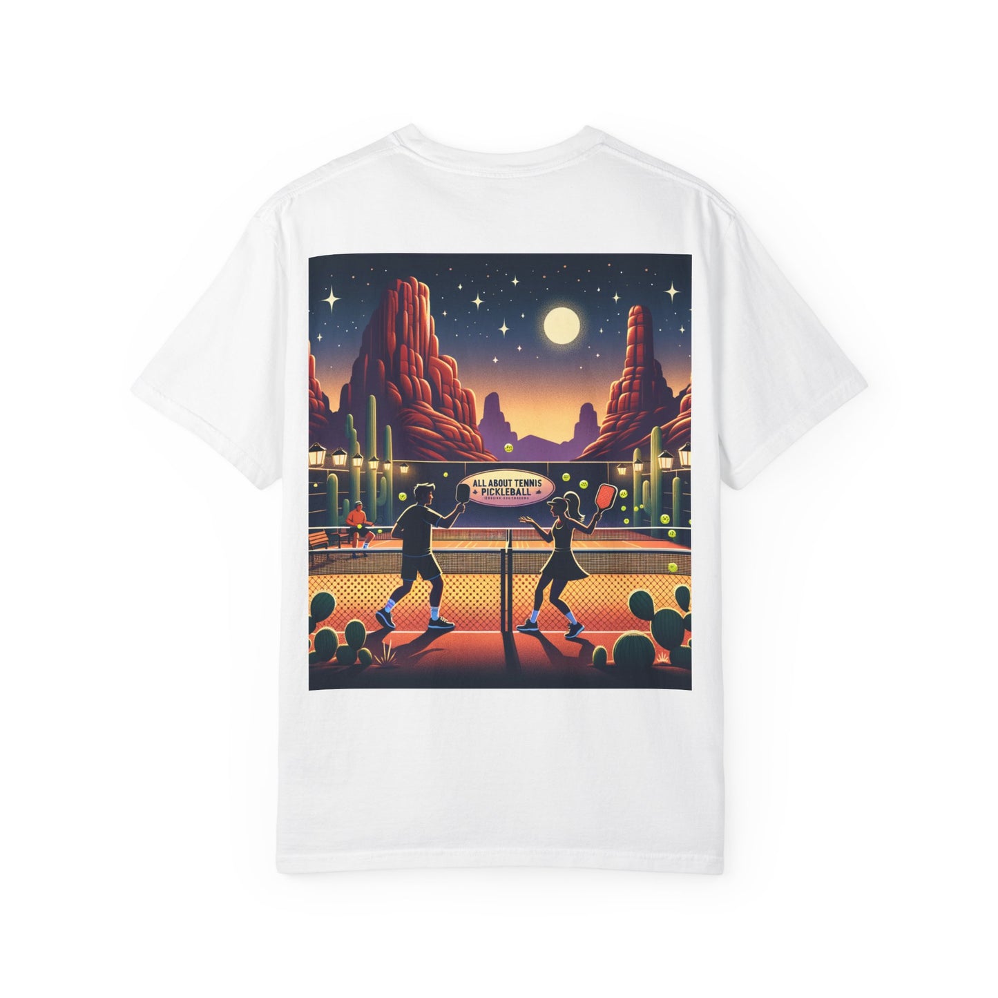 Nighttime Pickleball T-shirt - All About Tennis