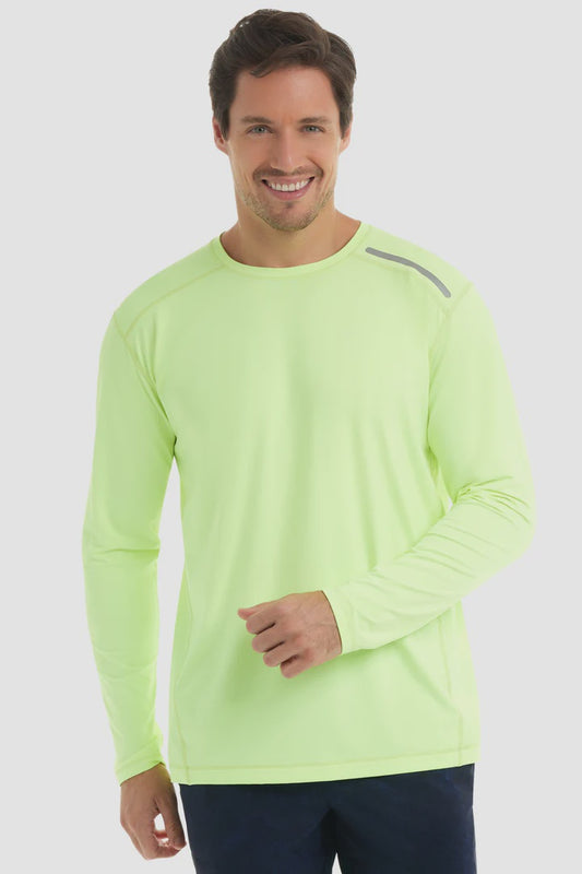 Bloq UV Men's Sun LS Top - NYL