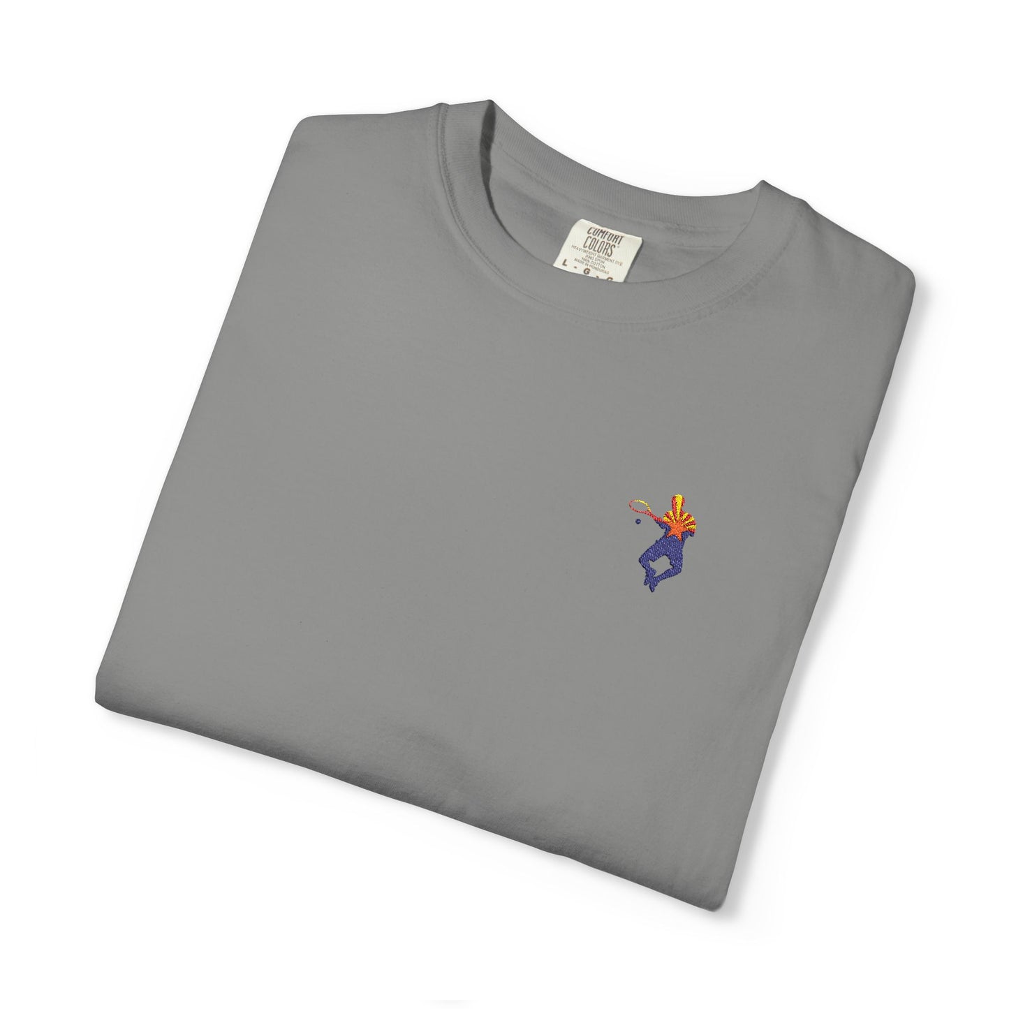 Nathan AZ Embroidery Garment-Dyed T-shirt