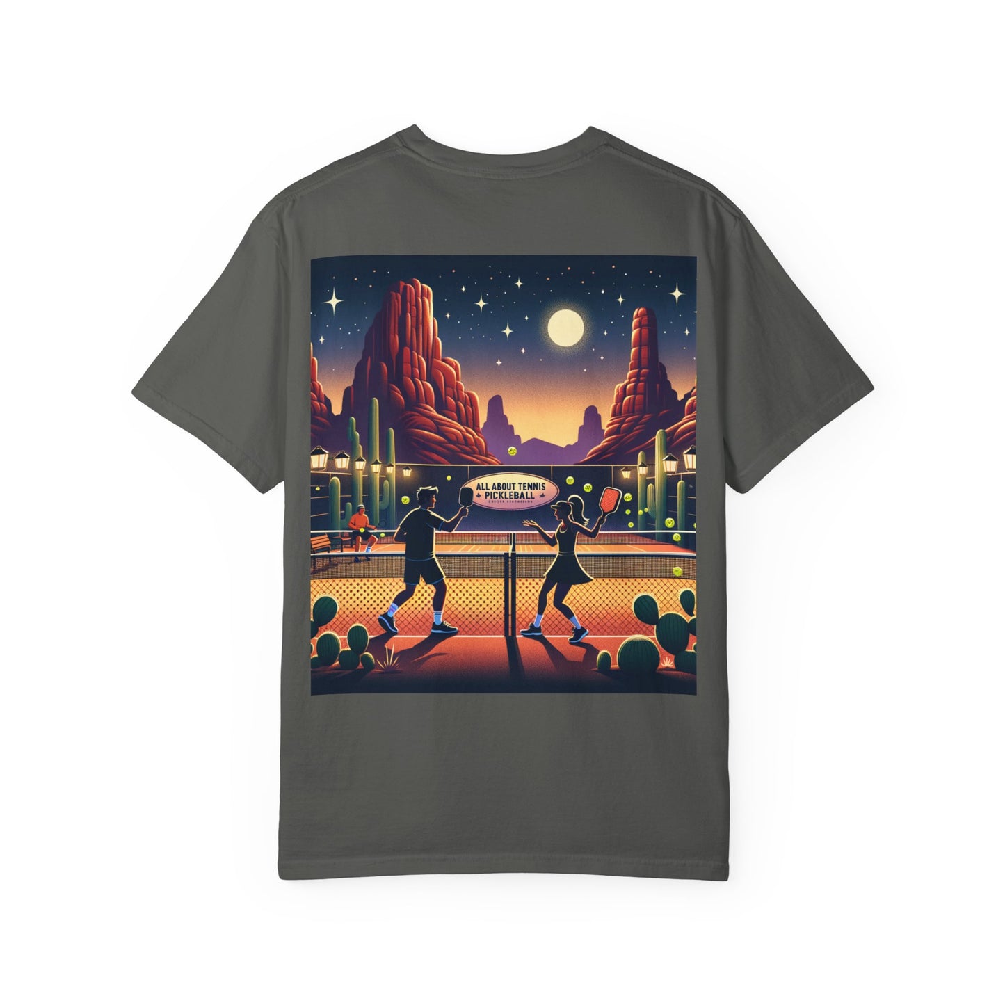 Nighttime Pickleball T-shirt - All About Tennis