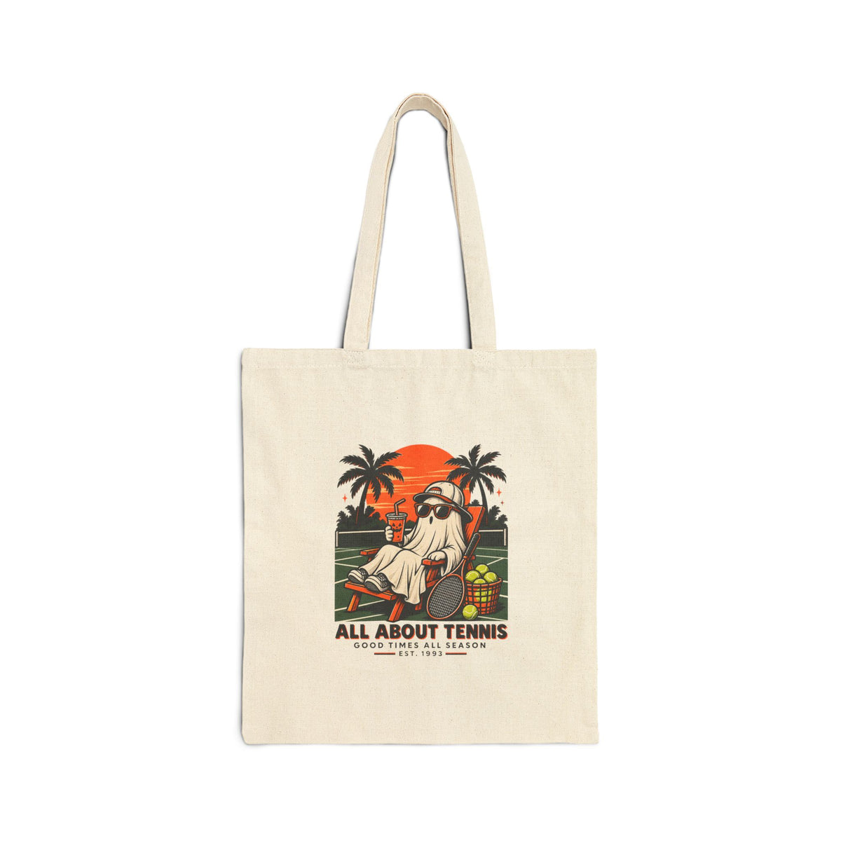 Good Times All Season Ghost Halloween Canvas Tote Bag