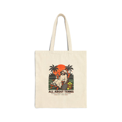Good Times All Season Ghost Halloween Canvas Tote Bag