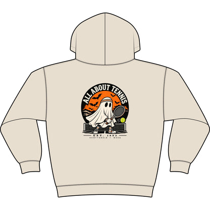 Headband Ghost Halloween Heavy Hoodie