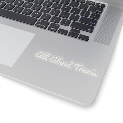 All About Tennis Stickers (White Pacifico)