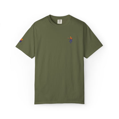 Nathan AZ Embroidery Garment-Dyed T-shirt