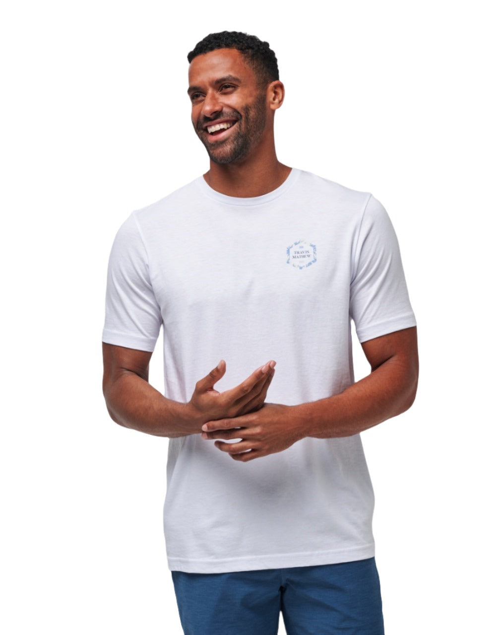 Travis Mathew Ocean Jewel Tee - White