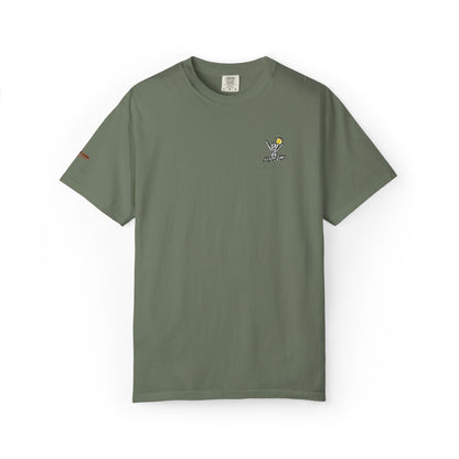 Skeleton Shaka Halloween Garment-Dyed T-shirt