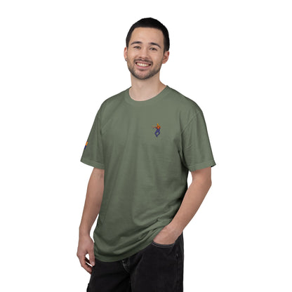 Nathan AZ Embroidery Garment-Dyed T-shirt