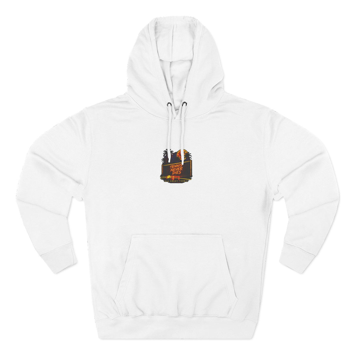 Tennis Never Dies Halloween Three-Panel Fleece Hoodie