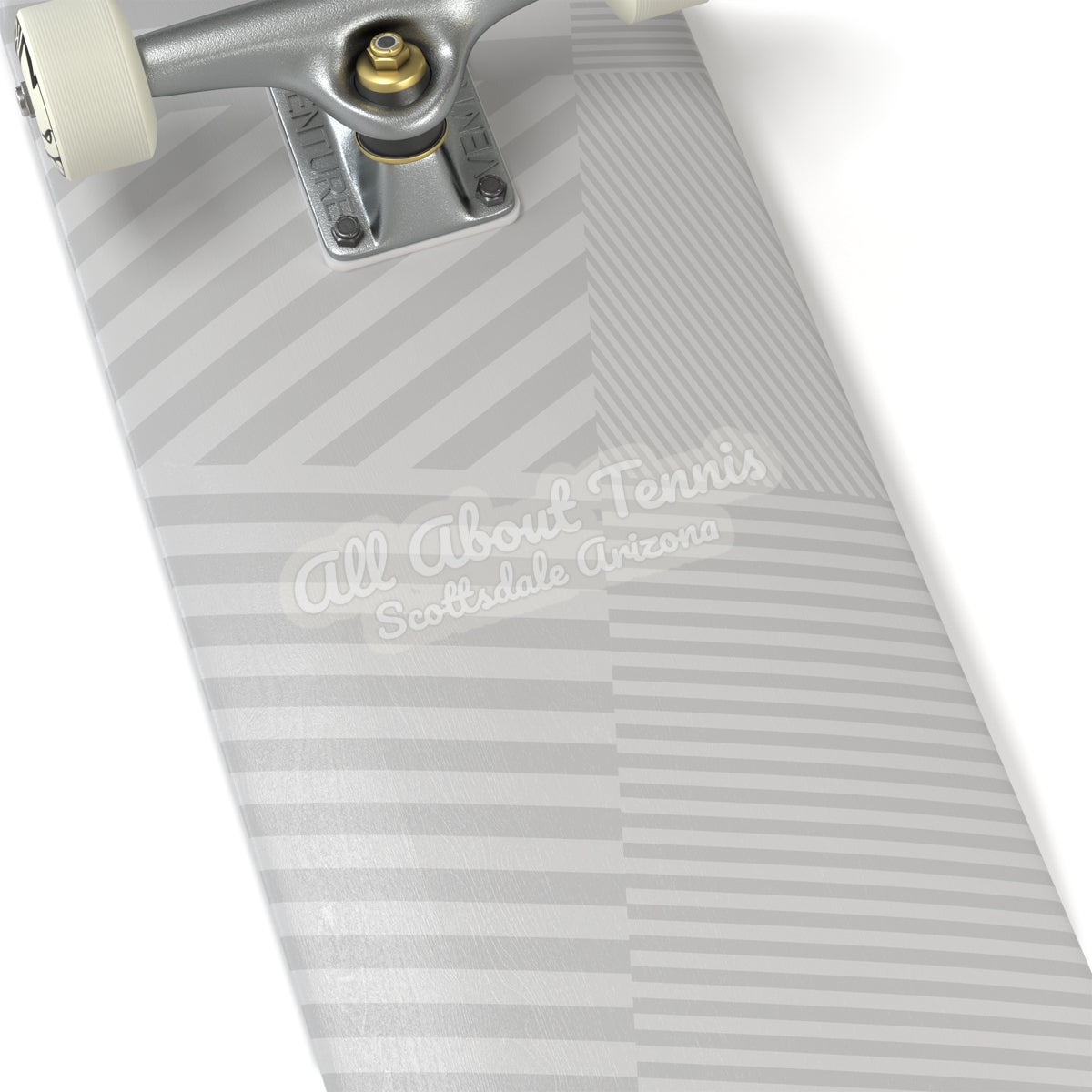 All About Tennis Scottsdale Arizona Stickers (White Pacifico)