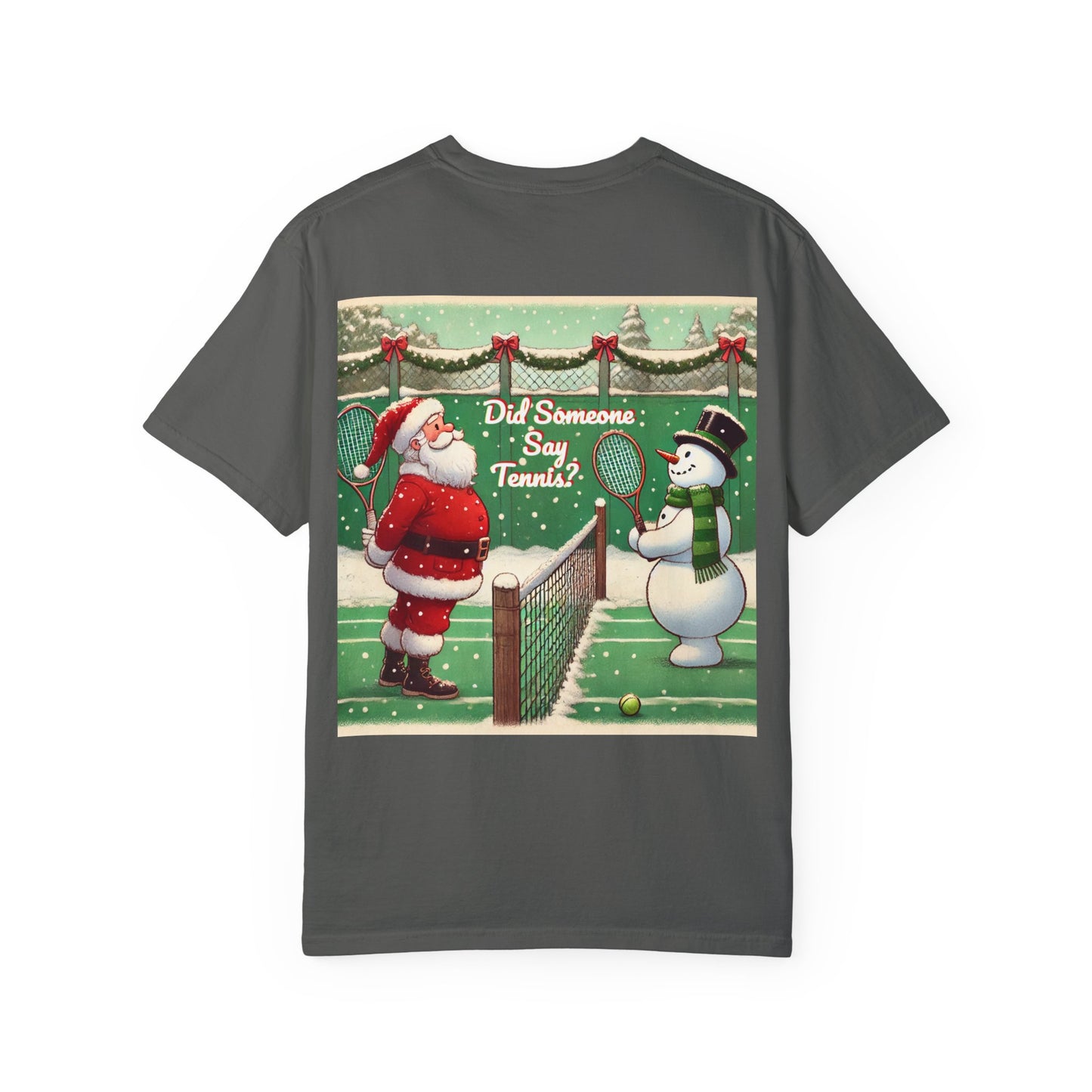 Christmas Say Tennis T-shirt