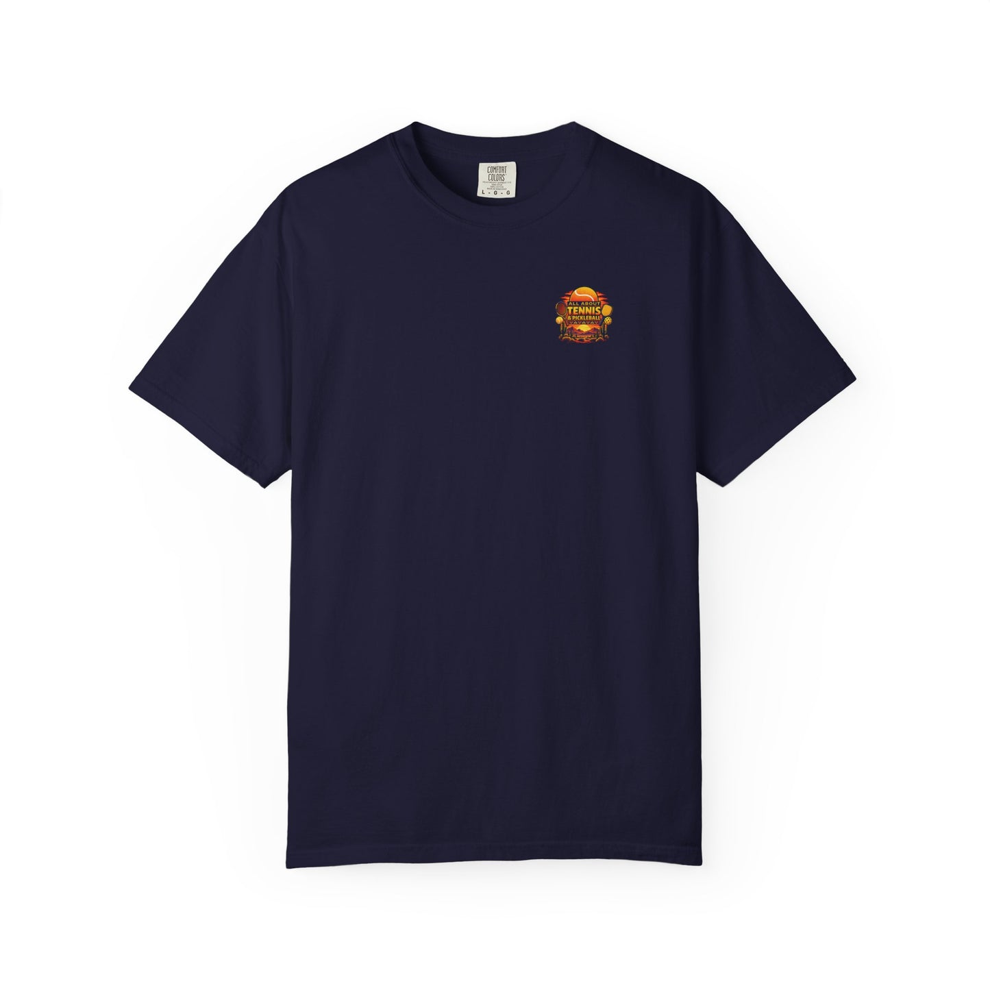 All About Tennis Sunset Garment-Dyed T-shirt