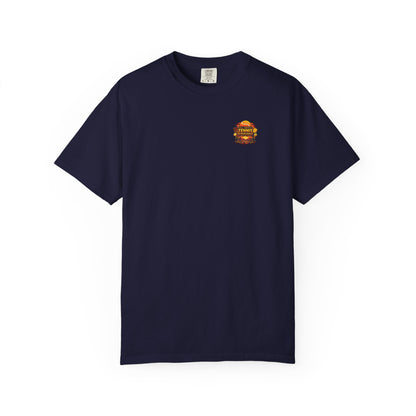 All About Tennis Sunset Garment-Dyed T-shirt