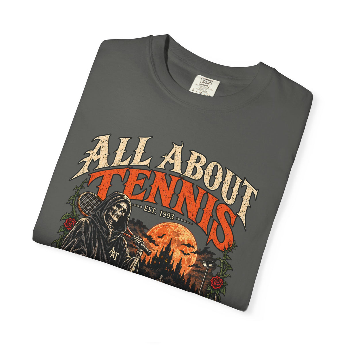 All About Tennis Halloween Garment-Dyed T-shirt