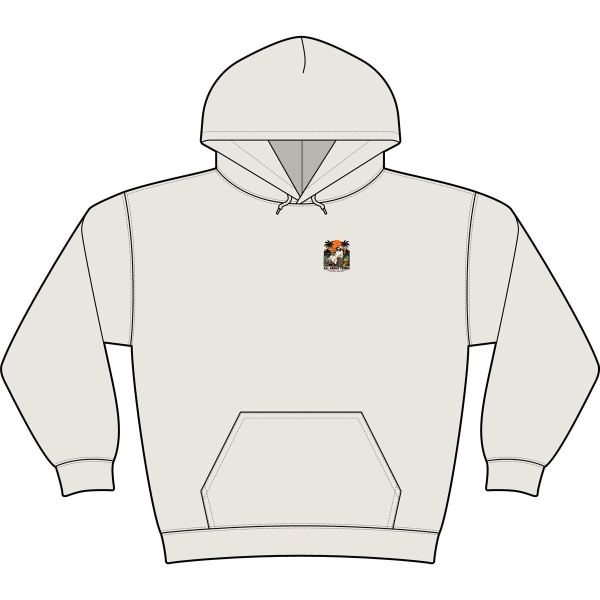 Good Times All Season Ghost Halloween Heavy Hoodie