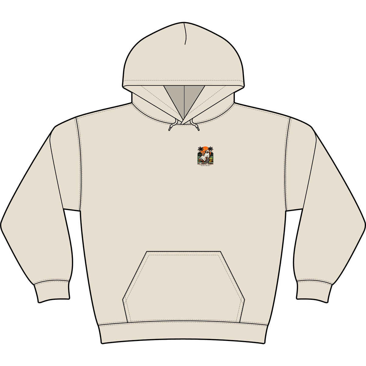 Good Times All Season Ghost Halloween Heavy Hoodie