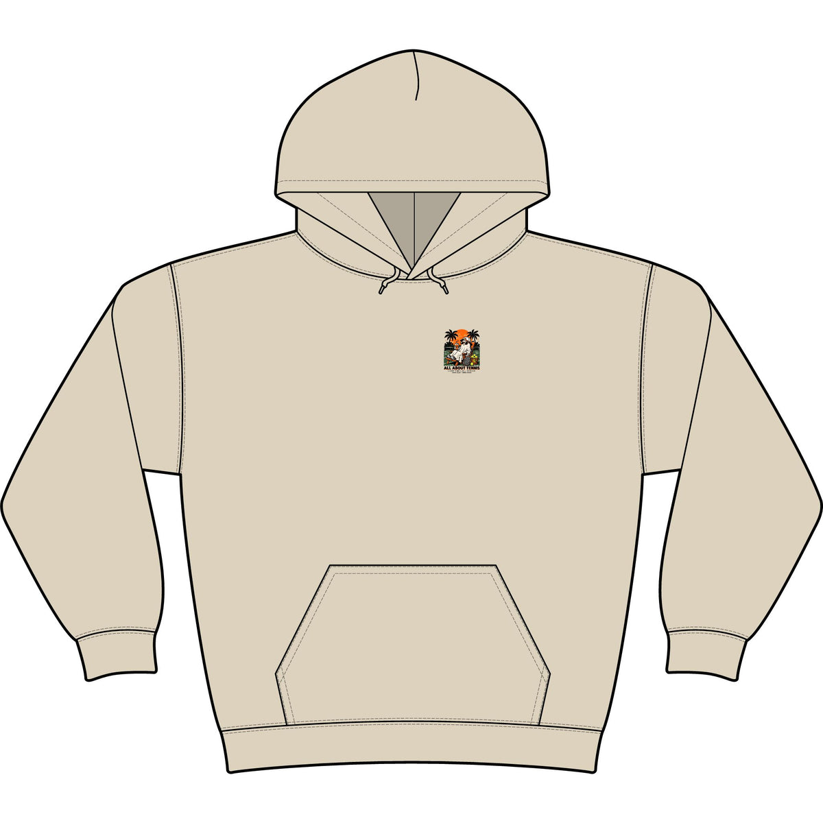 Good Times All Season Ghost Halloween Heavy Hoodie