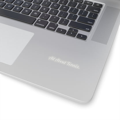 All About Tennis Stickers (White Lobster)