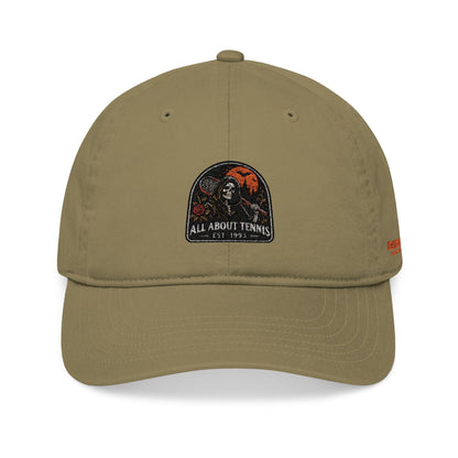 Tennis Yard Halloween Organic Baseball Cap
