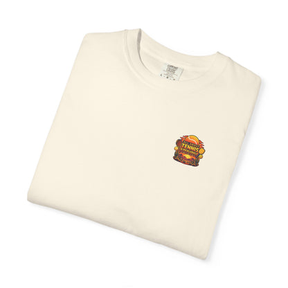 All About Tennis Sunset Garment-Dyed T-shirt