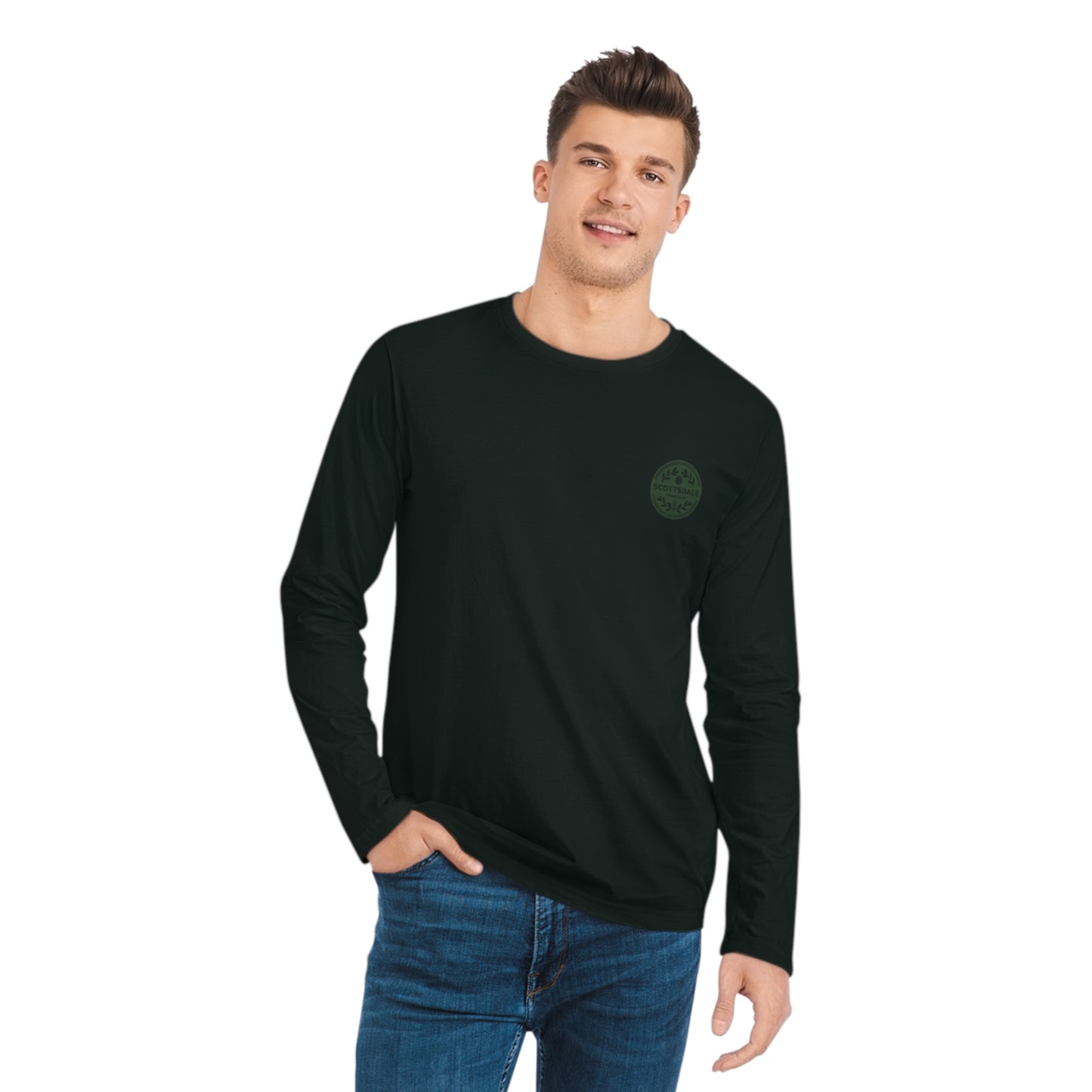 Scottsdale Tennis Club Eco-Friendly Men's Long Sleeve Shirt