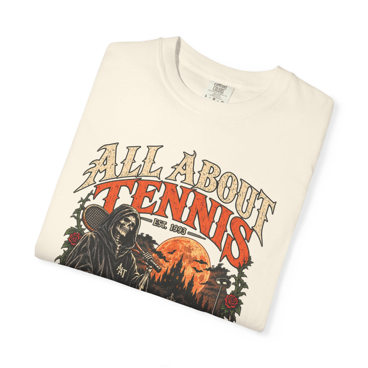 All About Tennis Halloween Garment-Dyed T-shirt