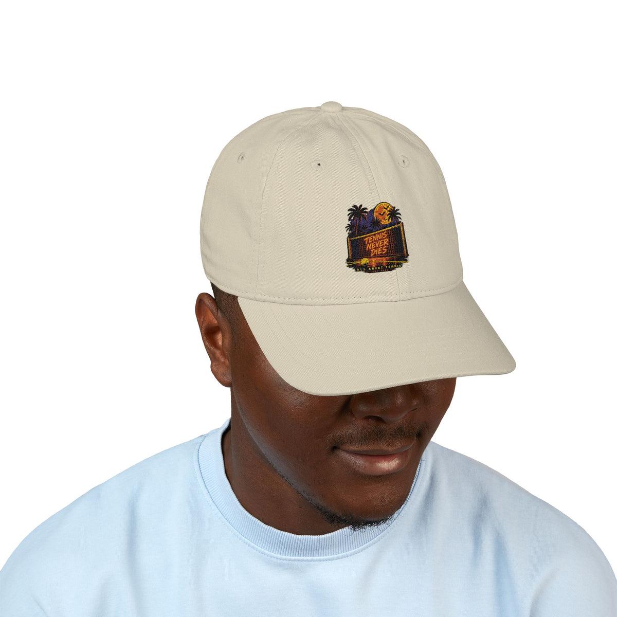 Tennis Never Dies Halloween Organic Baseball Cap