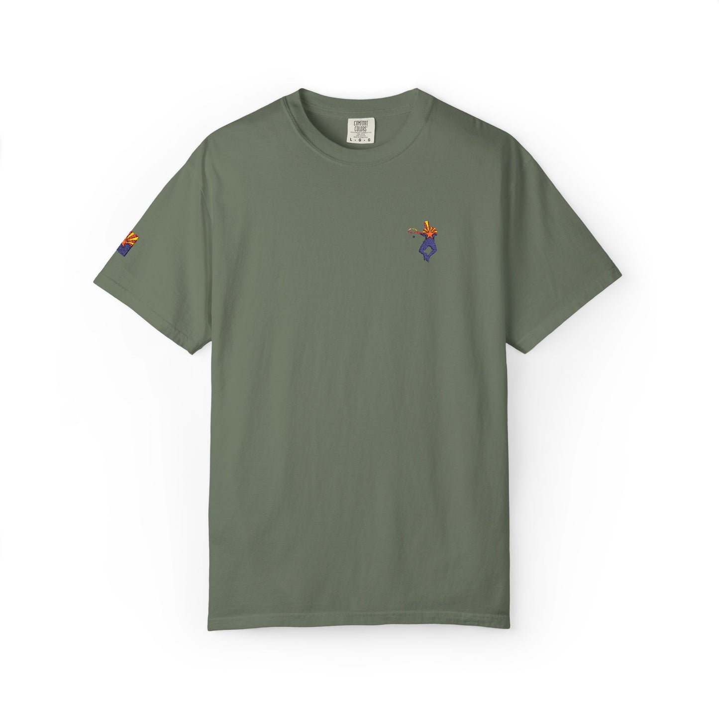 Nathan AZ Embroidery Garment-Dyed T-shirt