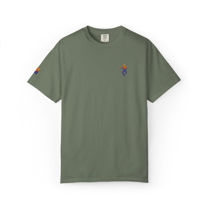 Nathan AZ Embroidery Garment-Dyed T-shirt